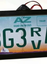 Axia Alloys Cage Mount Lighted License Plate Frame                                     - MODLP - Image 2