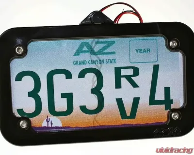 Axia Alloys Cage Mount Lighted License Plate Frame - MODLP