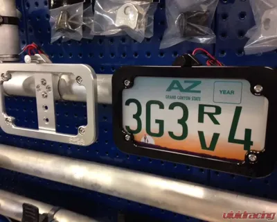 Axia Alloys Cage Mount Lighted License Plate Frame - MODLP