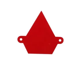 Assault Industries Red Logo Back Plate