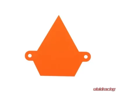 Assault Industries Orange Logo Back Plate - LBP-U-001-04