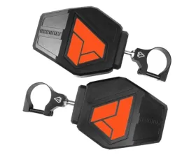 Assault Industries Orange Aviator Mirror Decal|Bezel Set