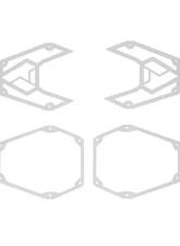 Assault Industries B2 Bomber Series Mirrors Bezel Set White                                     - SVM-U-B2-BEZ-05 - Image 2