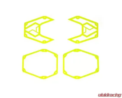 Assault Industries B2 Bomber Side Mirrors Lime Squeeze Bezel Kit - SVM-U-B2-BEZ-20