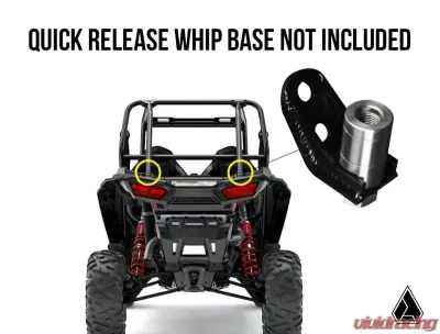 Assault Industries Whip Mount Polaris RZR XP 1000 - LBK00-P-001-V-MNT-01