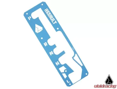 Assault Industries Shifter Gate Panel Kit Can-Am Blue Can-Am Maverick X3 2017-2019 - GS-CA-X3-27