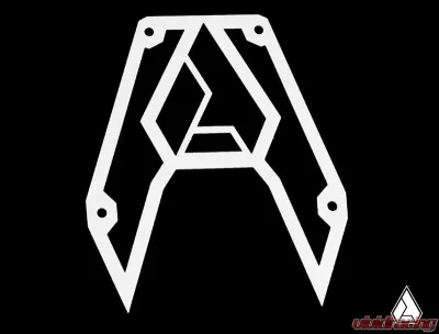 Assault Industries B2 Bomber Series Mirrors Bezel Set White - SVM-U-B2-BEZ-05