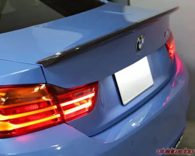 Kohlenstoff Carbon Fiber Trunk Spoiler BMW F82 M4 15-20 - KOHLENSTOFF-F82-TS