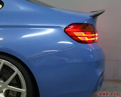 Kohlenstoff Carbon Fiber Trunk Spoiler BMW F82 M4 15-20 - KOHLENSTOFF-F82-TS