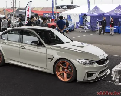 Kohlenstoff Carbon Fiber Front Lip Spoiler BMW F80 M3 15-19 - KOHLENSTOFF-F8X-FL