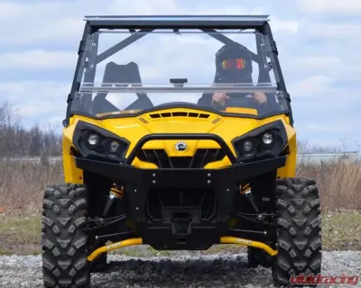 SuperATV Black High Clearance Lower A-Arms Can-Am Commander 1000 2011-2017 - AA-CA-COM-0-HC-02