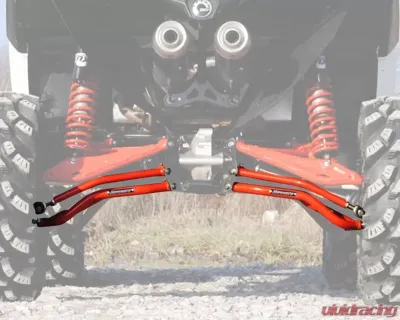 SuperATV Black High Clearance Rear A-Arms Can-Am Maverick Max 1000R X RS DPS 2014-2015 - AA-CA-MAV-R-HC-K-02