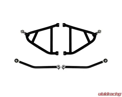 SuperATV Black High Clearance Rear A-Arms Can-Am Maverick Max 1000R X RS DPS 2014-2015 - AA-CA-MAV-R-HC-K-02