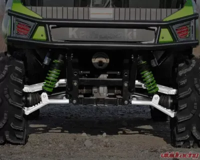 SuperATV Black High Clearance Rear Offset A-Arms Kawasaki Teryx 800 2014-2017 - AA-K-TRX4-R-HC-02