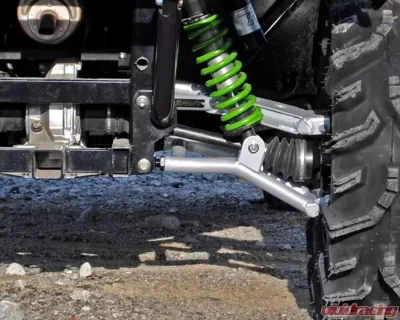 SuperATV Black High Clearance Rear Offset A-Arms Kawasaki Teryx 800 2014-2017 - AA-K-TRX4-R-HC-02