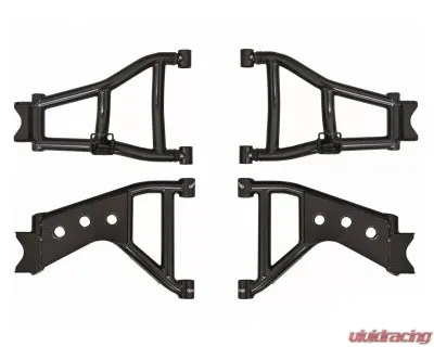 SuperATV Black High Clearance Rear Offset A-Arms Kawasaki Teryx 800 2014-2017 - AA-K-TRX4-R-HC-02