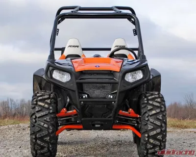 SuperATV Black 1.5" High Clearance Forward Offset A-Arms Polaris RZR 800 2008-2014 - AA-P-RZR-HC-02