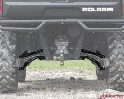 SuperATV Black High Clearance Rear A-Arms Polaris Ranger Fullsize Crew 800 2010-2014 - AA-P-RAN-09XP-R-HC-02