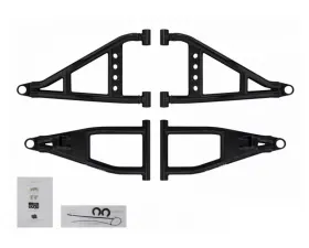 SuperATV Black High Clearance Forward Offset A-Arms Polaris Ranger 1000 Diesel 2015-2017