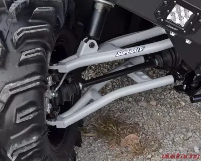 SuperATV Black High Clearance Forward Offset A-Arms Polaris Ranger XP 1000 | RS1 2017 - AA-P-RAN900-1.5-HC-02
