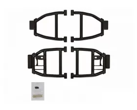 SuperATV Black High Clearance Rear A-Arms Polaris Ranger 1000 Diesel 2015-2017