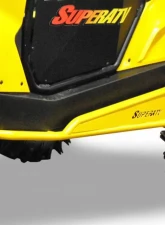 SuperATV Black Rock Slider Nerf Bars Can-Am Maverick 1000R Turbo 2017                                     - NB-CA-MAV-00 - Image 2