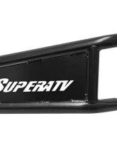 SuperATV Black Rock Slider Nerf Bars Can-Am Maverick 1000R Turbo 2017                                     - NB-CA-MAV-00 - Image 3