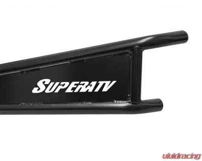 SuperATV Black Rock Slider Nerf Bars Can-Am Maverick 1000R Turbo 2017 - NB-CA-MAV-00