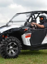 SuperATV Rider Series Doors Can-Am Maverick 1000R 2013-2017                                     - DOOR-CA-001-00 - Image 2
