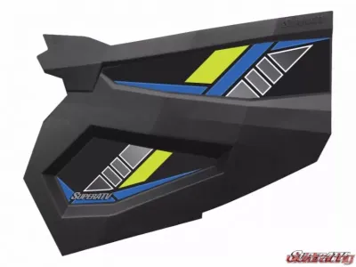 SuperATV Full Plastic Doors Polaris RZR S 900 2015+ - DOOR-P-RZRXP-1K