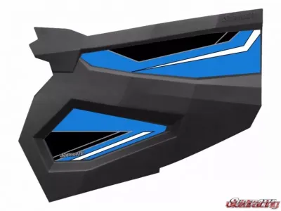 SuperATV Full Plastic Doors Polaris RZR S 900 2015+ - DOOR-P-RZRXP-1K