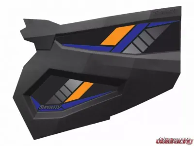 SuperATV Full Plastic Doors Polaris RZR S 900 2015+ - DOOR-P-RZRXP-1K
