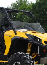SuperATV Clear Scratch Resistant Half Windshield Can-Am Commander 800 2011-2017                                     - HWS-CA-COM-70 - Image 2