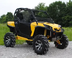 SuperATV Tinted Half Windshield Can-Am Commander 1000 2011-2017