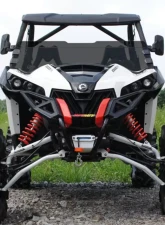 SuperATV Tinted Half Windshield Can-Am Maverick 1000R Turbo 2017                                     - HWS-CA-MAV-71 - Image 2