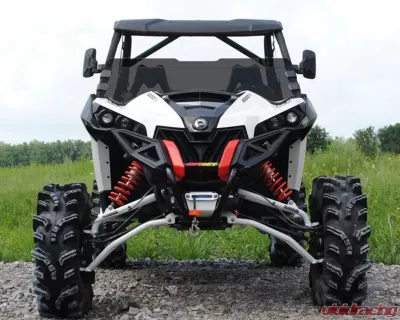 SuperATV Tinted Half Windshield Can-Am Maverick 1000R Turbo 2017 - HWS-CA-MAV-71