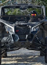 SuperATV Dark Tinted Standard Half Windshield Can-Am Maverick X3 2017-2021                                     - HWS-CA-X3-71 - Image 2
