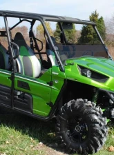 SuperATV Dark Tinted Half Windshield Kawasaki Teryx 800 2016-2017                                     - HWS-K-TRX4-001-71 - Image 2