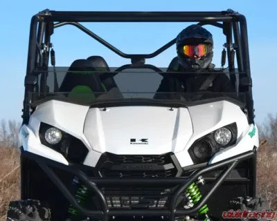 SuperATV Dark Tinted Half Windshield Kawasaki Teryx 800 2016-2017 - HWS-K-TRX4-001-71