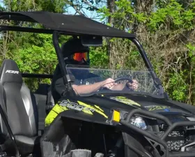 SuperATV Clear Half Windshield Polaris RZR 4 800 2010-2014