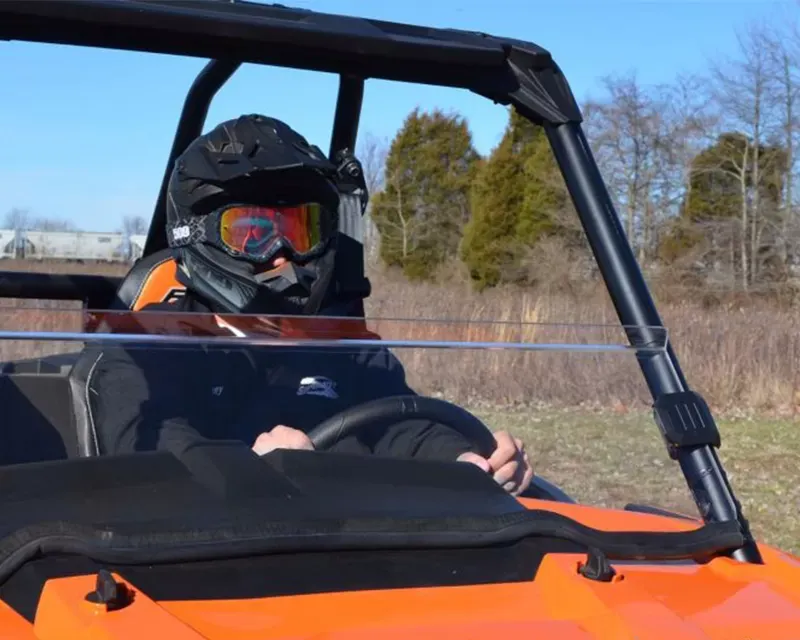 SuperATV Dark Tint Scratch Resistant Half Windshield Polaris RZR 4 1000 - HWS-P-RZR1K-001-71