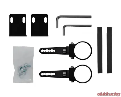 SuperATV Straight/Curved 30" Light Bar Mounting Brackets Polaris RZR 900 2015-2018 - LB3-ACC-7-02