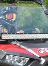SuperATV Flush To Hood 30" Light Bar Mounting Brackets Polaris RZR S 900 2015-2017                                     - LB3-ACC-9-02 - Image 3