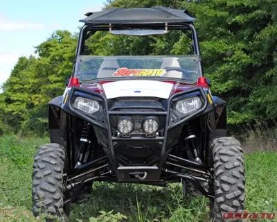 SuperATV Black 1.5" Offset High Clearance 5" Lift Kit Polaris RZR 800 2008-2014 - LK-P-RZR-5-1.5-HC-02