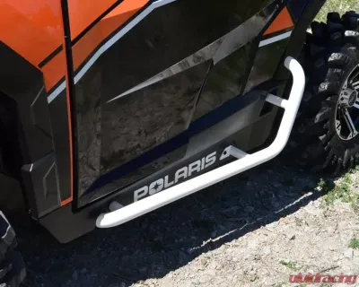 SuperATV Orange Heavy Duty Nerf Bars Polaris General 1000 2016-2017 - NB-P-GEN1K-04