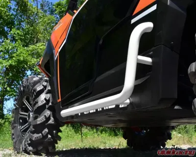 SuperATV Orange Heavy Duty Nerf Bars Polaris General 1000 2016-2017 - NB-P-GEN1K-04
