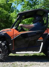SuperATV Red Heavy Duty Nerf Bars Polaris RZR XP Turbo 2016-2018                                     - NB-P-GEN1K-03 - Image 2