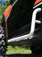 SuperATV Red Heavy Duty Nerf Bars Polaris RZR XP Turbo 2016-2018                                     - NB-P-GEN1K-03 - Image 3