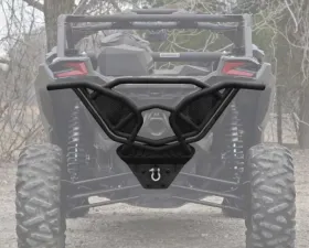 SuperATV Black Rear Bumper Can-Am Maverick X3 2017-2021