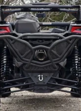 SuperATV Black Rear Bumper Can-Am Maverick X3 2017-2021                                     - RB-CA-X3-00 - Image 2